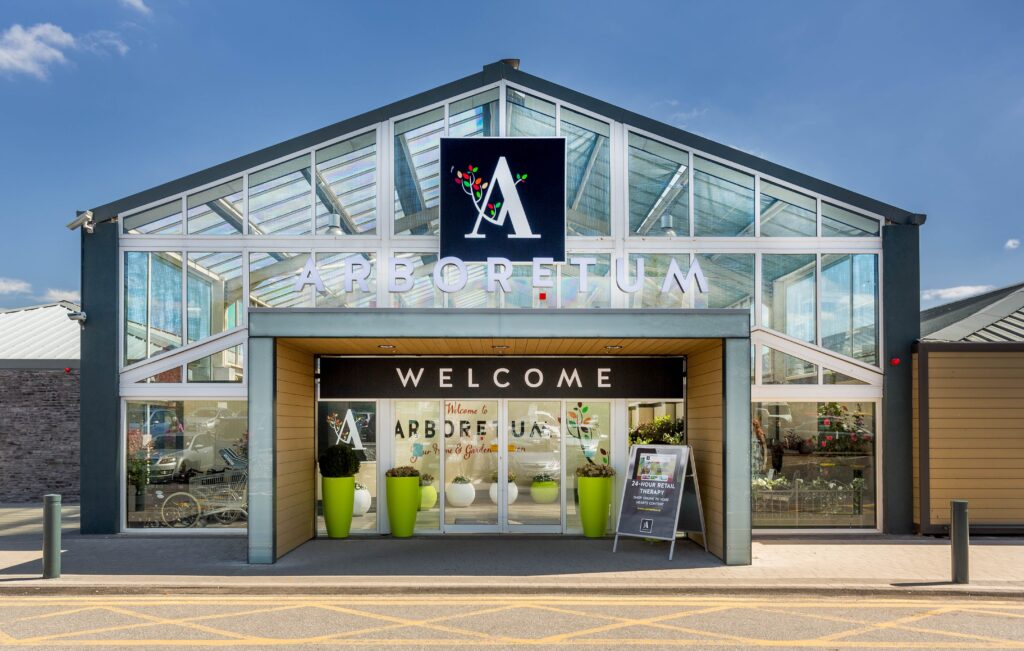 Garden centre near Corby